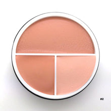 Contour Highlight Concealer Foundation Face Powder Cream Makeup Palette 3 Colors NW