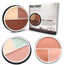 Contour Highlight Concealer Foundation Face Powder Cream Makeup Palette 3 Colors NW