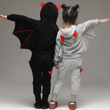 Cool Children Baby Bat Pattern Long Sleeve Top Sweater Hoodie Long Pants Outfits Clothing Set NW