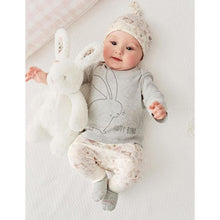 Cotton 3PCS Infant Newborn Baby Boy Long Sleeve Tops Pants Hat Sets Clothes Outwear NW