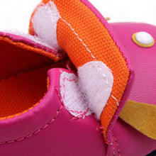 Cute Baby Kids PU Leather Toddler Crib Shoes Puppy Pattern Shoes Prewalker 0-12M NW