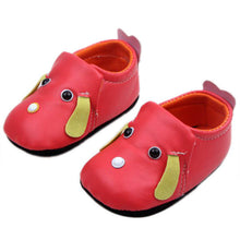 Cute Baby Kids PU Leather Toddler Crib Shoes Puppy Pattern Shoes Prewalker 0-12M NW