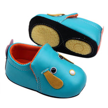 Cute Baby Kids PU Leather Toddler Crib Shoes Puppy Pattern Shoes Prewalker 0-12M NW