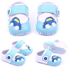 Cute Girl Boy Flower Car Leather Crib Shoes Newborn Baby Soft Sole Toddler Shoes NW