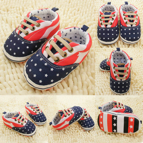 Cute Infant Toddler Baby Boy Girl Non-slip Sole Crib Shoes Prewalker Newborn Hot NW