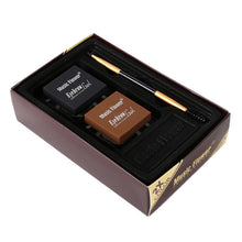 Double Colors Cosmetics Music Flower Eyebrow Makeup Kit Eye Brow Gel Eyeliner Gel Mascara Eye Liner Make Up Set NW