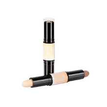 Double-ended 2 in1 Contour Stick Contouring Highlighter Bronzer Create dimensional Face Makeup Concealer Full Cover Blemish NW