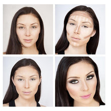 Double-ended 2 in1 Contour Stick Contouring Highlighter Bronzer Create dimensional Face Makeup Concealer Full Cover Blemish NW
