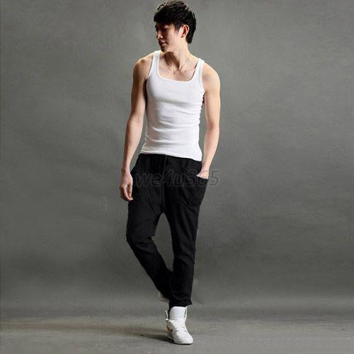 Drop Men Jogger Dance Sportwear Baggy Harem Pants Casual Slacks Trousers Sweatpants US S M L Hot LZH7 NW