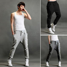 Drop Men Jogger Dance Sportwear Baggy Harem Pants Casual Slacks Trousers Sweatpants US S M L Hot LZH7 NW