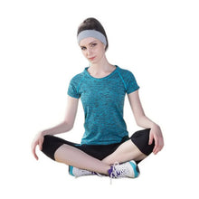 Dry Quick t shirt compression tights women's quick dry t shirts workout short sleeve t-shirts fitness women t-shirts tops NW