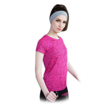 Dry Quick t shirt compression tights women's quick dry t shirts workout short sleeve t-shirts fitness women t-shirts tops NW