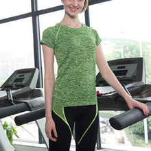 Dry Quick t shirt compression tights women's quick dry t shirts workout short sleeve t-shirts fitness women t-shirts tops NW