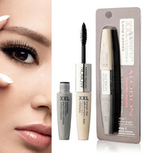 Dual Heads Women Girls 3D Fiber Long Curl Eyelashes Mascara Makeup Eye Black Cosmetic NW