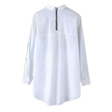 Fall New Fashion Style Women Floral Printed Long Sleeve Chiffon Shirt Blouse Top NW