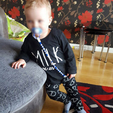 Fashion Baby Girl Clothes Unisex Long Sleeve Letter Milk T-shirt Pants Newborn Infant Boy Clothing SetLQ NW