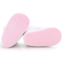 Fashion Casual Infant Toddler Newborn Baby Girls Princess Polka Dots Lace-Up First Walkers Sneakers Shoes NW