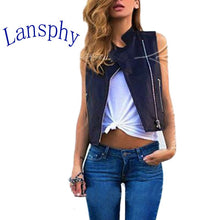 Fashion European Autum PU leather Women Motorcycle Leather Jacket Slim Casual Tops Locomotive Short Vest Coats NW