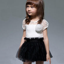 Fashion New Kid Girls Princess Dresses Formal Party Tutu Child Lace Flower Gown Dress Wedding Party Everyday Children Clothes NW