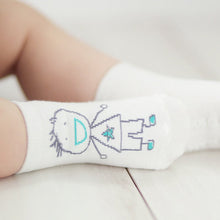 Fashion Soft Baby Socks 1 Pair Unisex Newborn Baby Girls Boys Hand Printed Cotton Socks Kids Child meias infantil NW