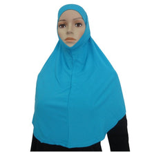 Fashion Two Piece Crystal Hemp Hijab Amira Islamic Head Scarf Hijab 20 Colors NW