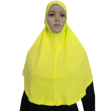 Fashion Two Piece Crystal Hemp Hijab Amira Islamic Head Scarf Hijab 20 Colors NW