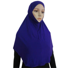 Fashion Two Piece Crystal Hemp Hijab Amira Islamic Head Scarf Hijab 20 Colors NW