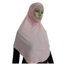 Fashion Two Piece Crystal Hemp Hijab Amira Islamic Head Scarf Hijab 20 Colors NW