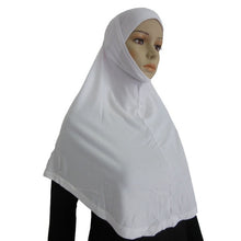Fashion Two Piece Crystal Hemp Hijab Amira Islamic Head Scarf Hijab 20 Colors NW
