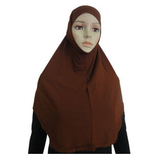Fashion Two Piece Crystal Hemp Hijab Amira Islamic Head Scarf Hijab 20 Colors NW