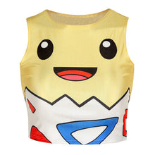 Fashion Women Girl Digital Print Emoji Crop Tank Top 8 Colors Vest Tee Cami Blouse Rock Tops Hot NW