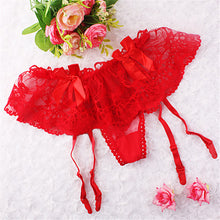 Fashion Women Girls Sexy Floral Lace Suspender G-String Stocking Garter Belts NW