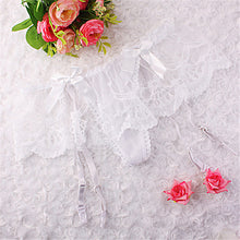 Fashion Women Girls Sexy Floral Lace Suspender G-String Stocking Garter Belts NW