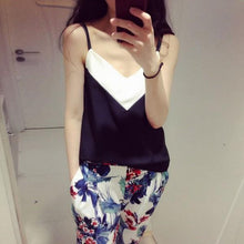 Fashion Women's V-Neck T-Shirt Tank Vest Tops Spaghetti Strap Girls Camisoles NW