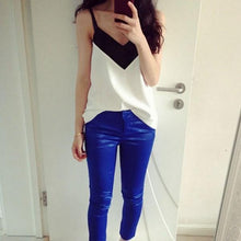 Fashion Women's V-Neck T-Shirt Tank Vest Tops Spaghetti Strap Girls Camisoles NW