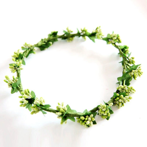 Floral Flower Fruit Crown Headband Festival Holiday Bohemia Garland Hairband New NW