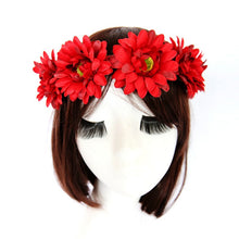 Flower Crown Festival Headband Wedding Bridal Floral Garland Hairband New For women NW
