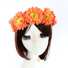 Flower Crown Festival Headband Wedding Bridal Floral Garland Hairband New For women NW