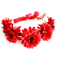 Flower Crown Festival Headband Wedding Bridal Floral Garland Hairband New For women NW