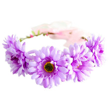 Flower Crown Festival Headband Wedding Bridal Floral Garland Hairband New For women NW