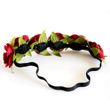 Flower Crown Festival Headband Wedding Floral Garland Bohemia Hair Band U90 NW