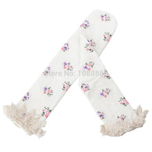 Free pingBaby Girls Little Lace Flower High Socks Knee High In Tube Sock NW