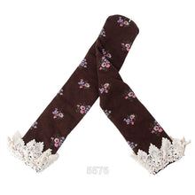 Free pingBaby Girls Little Lace Flower High Socks Knee High In Tube Sock NW