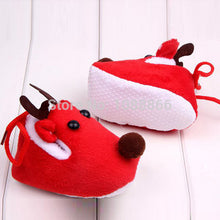 New Cute Warm Baby Christmas Deer Shoes Sweet Antiskid Toddlers Shoes Baby Girls Infant Prewalker Toddler sh NW