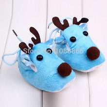 New Cute Warm Baby Christmas Deer Shoes Sweet Antiskid Toddlers Shoes Baby Girls Infant Prewalker Toddler sh NW