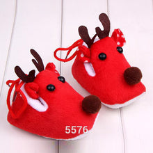 New Cute Warm Baby Christmas Deer Shoes Sweet Antiskid Toddlers Shoes Baby Girls Infant Prewalker Toddler sh NW
