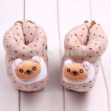 New style Newborn Cotton Warm Animal Lovely Baby Shoes Toddler Unisex Soft Sole Skid-proof Kids girl infant First W NW