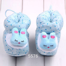 New style Newborn Cotton Warm Animal Lovely Baby Shoes Toddler Unisex Soft Sole Skid-proof Kids girl infant First W NW