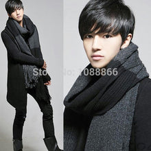 Fashion Women's Men's Thick Woolen Knit Long Scarves Plaids Pattern Scarf Shawl NW