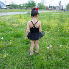 Girl Baby Party Ballet Tutu Gymnastics Leotard Bodysuit Sleeveless Ruffled Tulle Dance Dress 2-11Y NW
